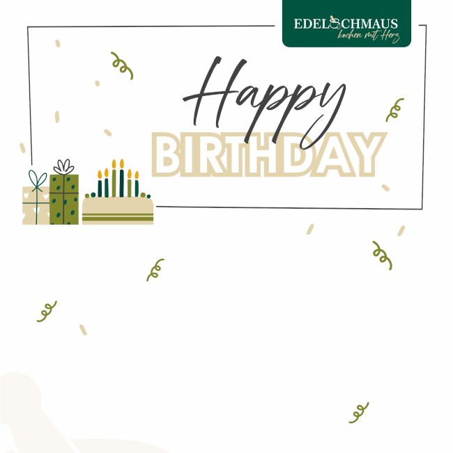 Geschenkgutschein 10 EUR (Happy Birthday)